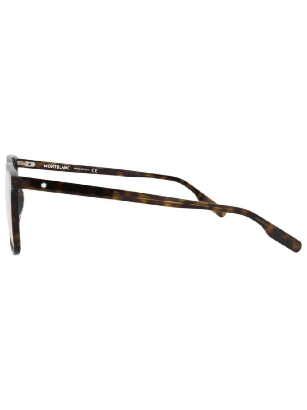New Montblanc Women's Eyeglasses Square Rectangle Acetate Frame Mens Havana